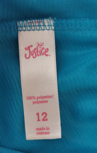 GIRL SIZE 12 YEARS - JUSTICE Shorts EUC - Faith and Love Thrift