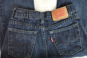 BOY SIZE 6 YEARS - LEVI'S 514 STRAIGHT Jeans EUC - Faith and Love Thrift