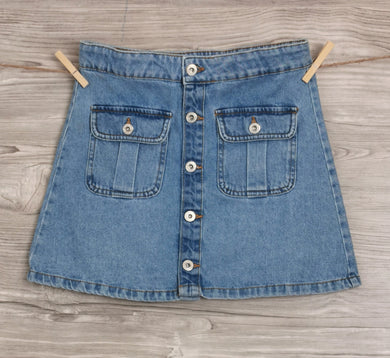GIRL SIZE 13/14 YEARS - ZARA Kids Jean Skirt EUC - Faith and Love Thrift