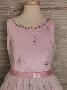 GIRL SIZE 7 YEARS - Couture Princess Dress VGUC - Faith and Love Thrift