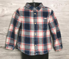 Load image into Gallery viewer, BOY SIZE 2/3 YEARS - ZARA Baby Soft Flannel Long-Sleeve Dress Shirt EUC - Faith and Love Thrift