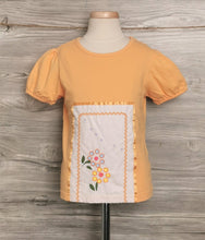Load image into Gallery viewer, GIRL SIZE 110 (2/4 YEARS) - CHICKEEDUCK Floral T-Shirt EUC - Faith and Love Thrift