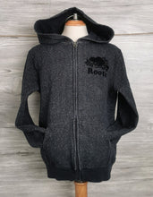 Load image into Gallery viewer, BOY SIZE LARGE (9/10 YEARS) ROOTS Kids, Zippered Hoodie VGUC - Faith and Love Thrift
