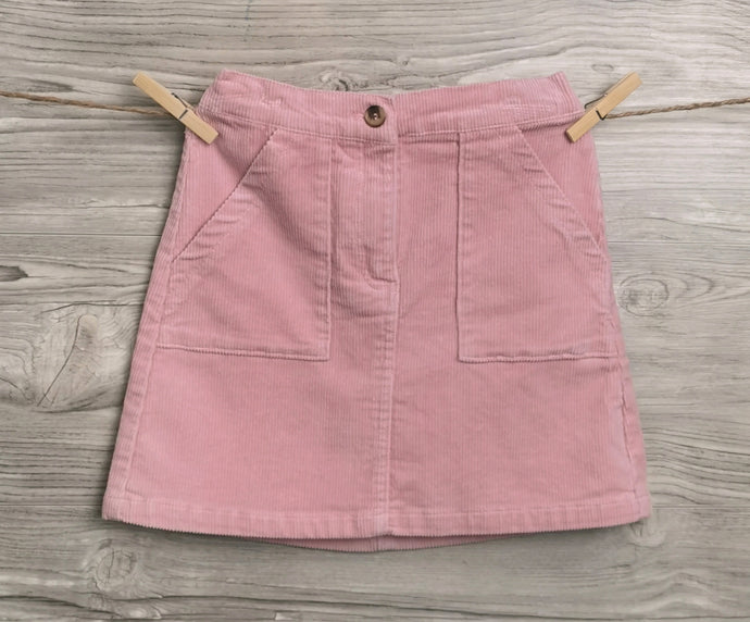GIRL SIZE 8/9 YEARS - H&M Soft Pink Courdory Skirt EUC - Faith and Love Thrift