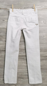 GIRL SIZE 8 YEARS - ROXY White Jeans VGUC - Faith and Love Thrift