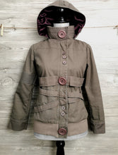 Load image into Gallery viewer, WOMEN SIZE SMALL - SCHWIING Fitted Jacket, Hooded EUC - Faith and Love Thrift
