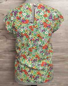 GIRL SIZE(S) MEDIUM, LARGE & EXTRA LARGE - DEX Floral Dress Shirt NWT - Faith and Love Thrift