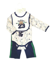 Load image into Gallery viewer, BABY BOY SIZE 6-9 MONTHS - BABY GEAR, 4-PIECE OUTFIT NWT - Faith and Love Thrift