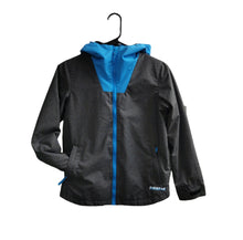 Load image into Gallery viewer, BOY SIZE MEDIUM - FIREFLY Aquabase Pro 3000, Grey &amp; Blue Jacket, Zipper, Hood EUC