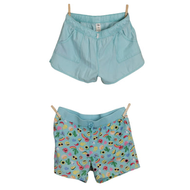 GIRL SIZE 14 YEARS - OSHKOSH & CHILDRENS PLACE - 2 Pack Soft Shorts GUC - Faith and Love Thrift