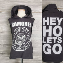 Load image into Gallery viewer, BOY SIZE 6/8 YEARS - H&amp;M Ramones Graphic Hooded Tank EUC - Faith and Love Thrift