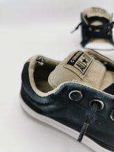Load image into Gallery viewer, BOY SIZE 1 YOUTH - CONVERSE ALL STARS, LOW TOP SHOES GUC - Faith and Love Thrift