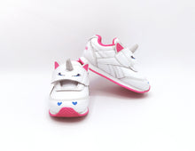 Load image into Gallery viewer, GIRL SIZE 5 TODDLER - REEBOK UNICORN RUNNING SHOES EUC - Faith and Love Thrift