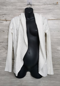 WOMENS SIZE MEDIUM - THYME MATERNITY, CREAM COLOUR, BOHO KNIT SWEATER (WITH PURSE) EUC - Faith and Love Thrift