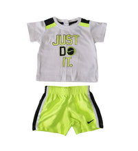 Load image into Gallery viewer, BABY BOY SIZE 6-9 MONTHS NIKE MATCHING SUMMER OUTFIT EUC - Faith and Love Thrift
