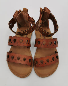 BABY GIRL SIZE 6 TODDLER - GAP, Gladiator Sandals EUC - Faith and Love Thrift