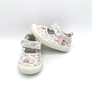 BABY GIRL SIZE 5 TODDLER - May Gibbs x Walnut Velcro Mary Jane Shoes VGUC