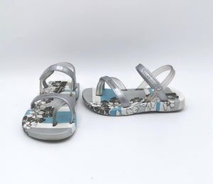 BABY GIRL SIZE 5 TODDLER - Ipanema Floral, Velcro Sandals VGUC - Faith and Love Thrift