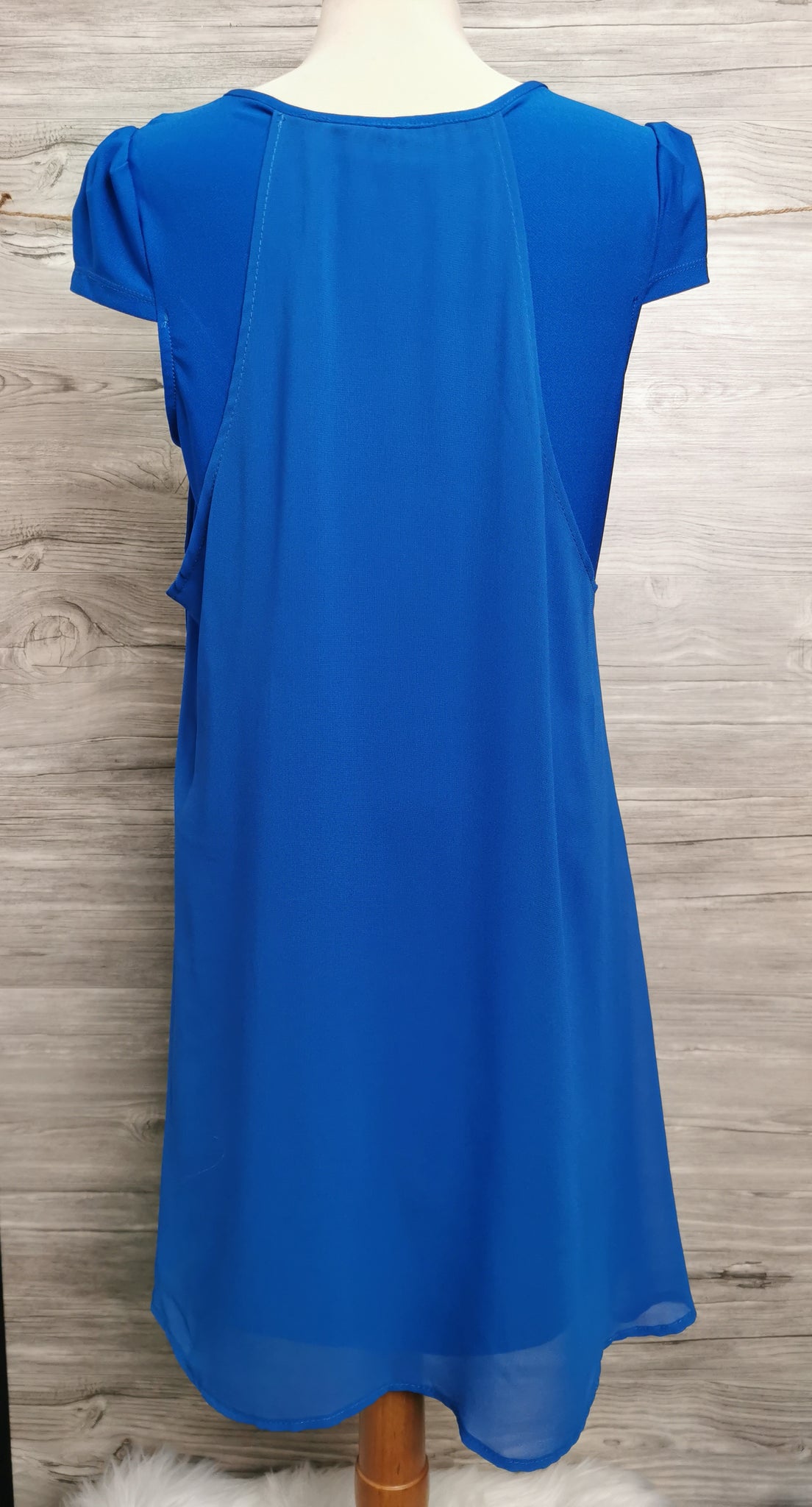 WOMENS SIZE XS - BLUE SAND, 'Made in Italy' Chiffon Dress EUC B53 – Faith  and Love Thrift