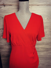 Load image into Gallery viewer, WOMENS SIZE 10 PETITE - LIZ CLAIBORNE, FITTED RED DRESS (LIKE NEW CONDITION) - Faith and Love Thrift