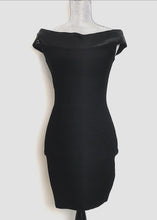 Load image into Gallery viewer, WOMENS SIZE MEDIUM - GUESS, Bodycon Black Dress EUC - Faith and Love Thrift
