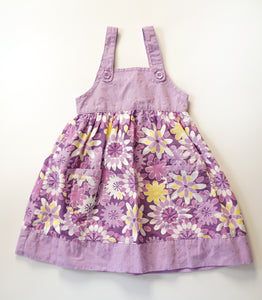 GIRL SIZE 3T - PENELOPE MACK FLORAL, APRON SUMMER DRESS EUC - Faith and Love Thrift