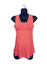 Load image into Gallery viewer, WOMENS SIZE XS - THYME Maternity Tank Top EUC

Soft and flowy, bohemian style, unique orange colour and flattering fit. Perfect for feeling beautiful during the summer.  

