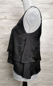 WOMENS SIZE SMALL - Streetwear Society, Silky Black Tanktop EUC