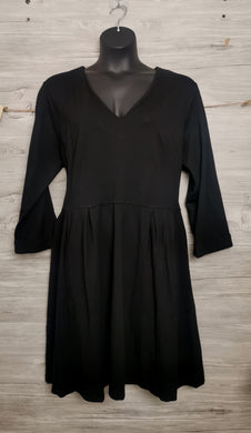 WOMENS PLUS SIZE 3X (22/24) - SPENCER & SHAW, Thick Black Dress, Stretchy NWT B52