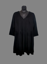 Load image into Gallery viewer, WOMENS PLUS SIZE 3X - Spencer &amp; Shaw, Black Dress, Thick Stretch NWT