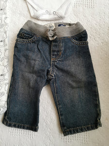 BABY BOY SIZE 6/9 MONTHS - KOALABABY & CHILDREN'S PLACE, 3 Piece Mix N Match Fall Outfit EUC / NWOT B14