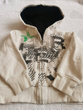 Load image into Gallery viewer, BOY SIZE 4 YEARS - HURLEY, Thick Graphic Zippered Hoodie VGUC B29