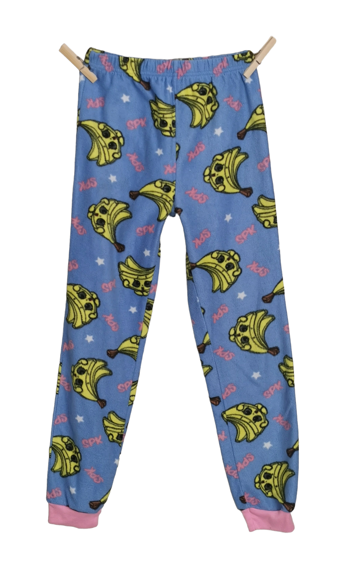 GIRL SIZE MEDIUM 7 8 YEARS SHOPKINS Fleece Pajama Bottoms EUC B8 Faith and Love Thrift