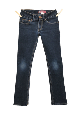 GIRL SIZE 9/10 YEARS - H&M SQIN Bootcut Jeans VGUC B8