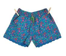 Load image into Gallery viewer, WOMENS SIZE XS or TEEN GIRL - UNITED COLORS OF BENETTON, Floral Bohemian Shorts EUC B8