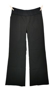 WOMENS SIZE 10R - GAP MATERNITY, Black Perfect Trouser, Stretch EUC B5