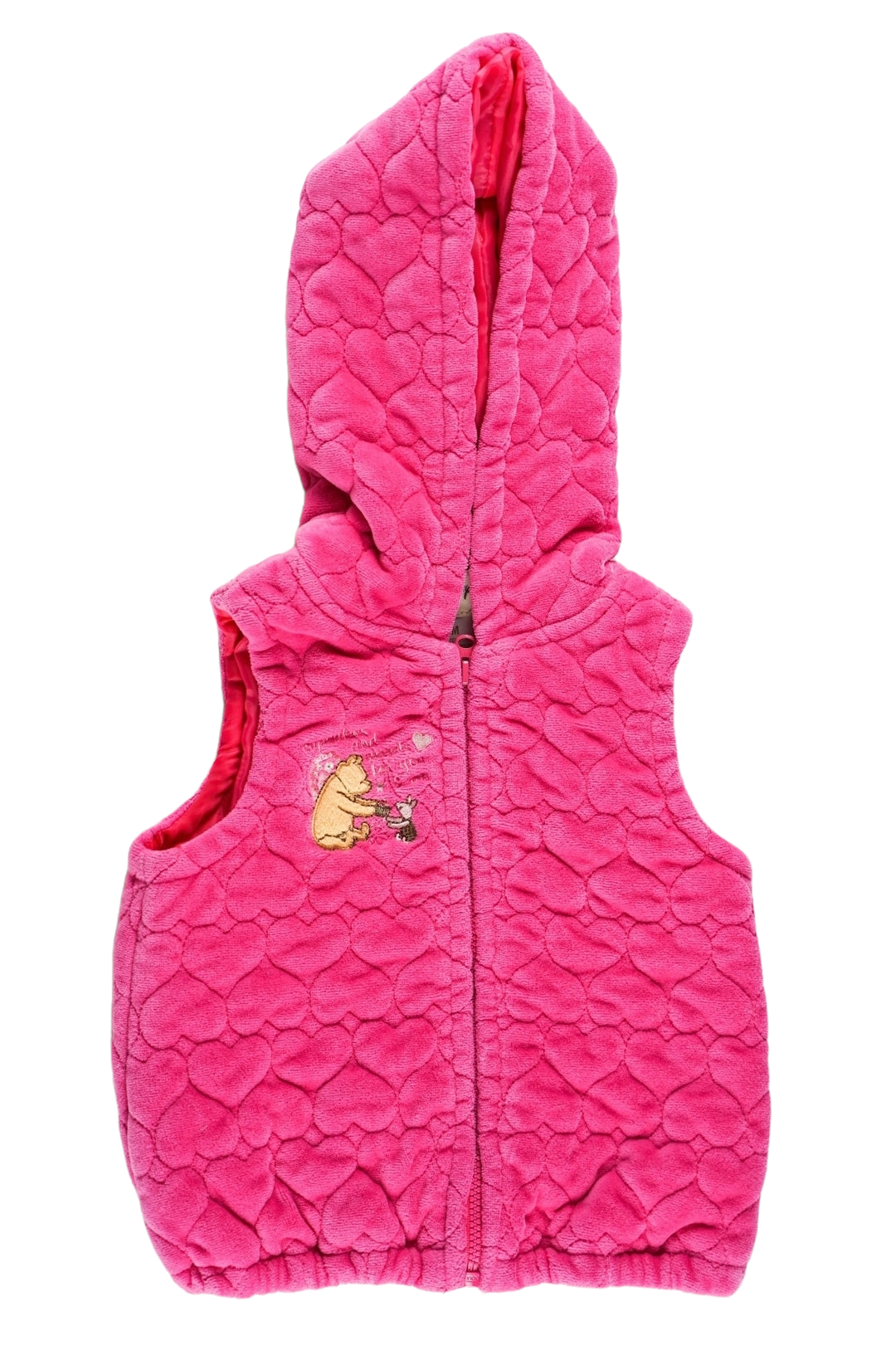 Pink 2025 hooded vest