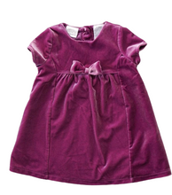 Load image into Gallery viewer, BABY GIRL SIZE 3/6 MONTHS - KOALAKIDS, Soft Plush Velvet Blend Dress EUC B13