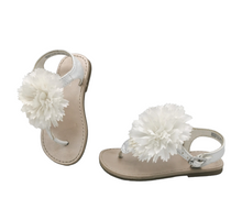 Load image into Gallery viewer, GIRL SIZE 6 TODDLER - CHILDREN&#39;S PLACE, Floral Sandals VGUC B12