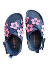 Load image into Gallery viewer, GIRL SIZE 8 TODDLER - CARTER&#39;S, Floral Sandals VGUC B12