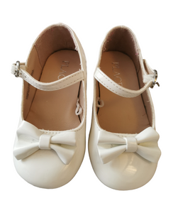 GIRL SIZE 6 TODDLER - CHILDREN'S PLACE, White Dress Shoes VGUC B13