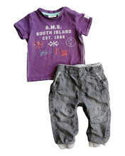 Load image into Gallery viewer, BABY BOY SIZE 6/12 MONTHS - MEXX &amp; GEORGE, 2 Piece Mix N Match Outfit EUC B14
