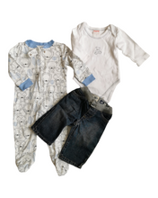Load image into Gallery viewer, BABY BOY SIZE 6/9 MONTHS - KOALABABY &amp; CHILDREN&#39;S PLACE, 3 Piece Mix N Match Fall Outfit EUC / NWOT B14