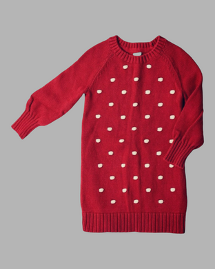 GIRL SIZE 3 YEARS - Baby GAP, Thick Knit Sweater Dress EUC B15