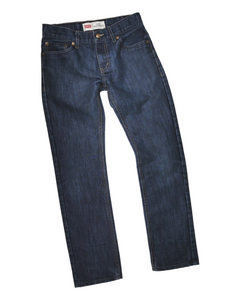 BOY SIZE 14 YEARS - LEVI'S 511, Slim Fit, Dark Wash Jeans EUC B57