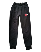 Load image into Gallery viewer, BOY SIZE LARGE (12/13 YEARS) - LEVI&#39;S, Soft Knit Black Jogger VGUC B16