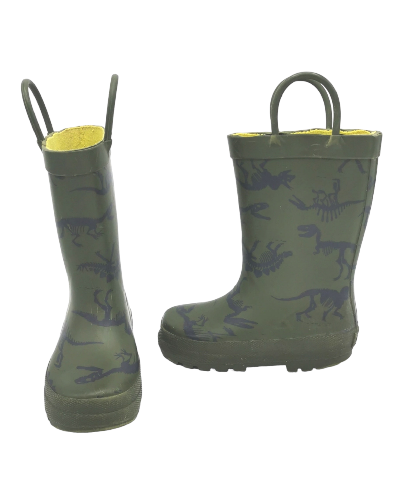 BOY SIZE 6 TODDLER CARTER S Rain Boots VGUC B19