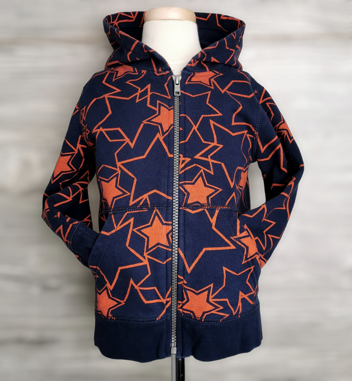BOY SIZE 3 YEARS - CHILDREN'S PLACE, Graphic Zippered Hoodie EUC B29