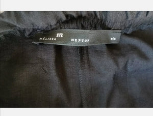 WOMENS SIZE SMALL MELISSA NEPTON CLYDE Black Trousers NWT - Faith and Love Thrift