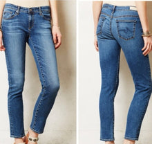 Load image into Gallery viewer, WOMENS SIZE 25R
- AG ADRIANO GOLDSCHMIED, Designer Fashion, The Stevie Slim Straight Ankle Jeans EUC - Faith and Love Thrift